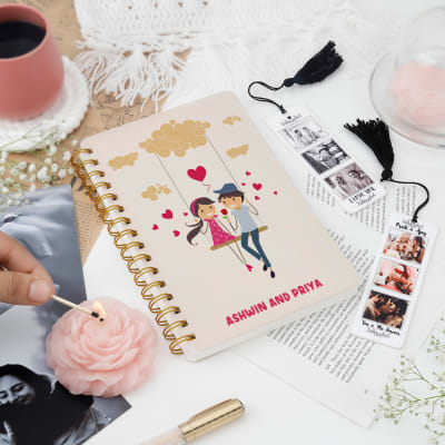 Buy/Send Enchanting Love Story Personalized Gift Set Online | IGP ...