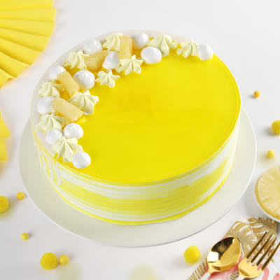 Exotic Pineapple Cake Half Kg