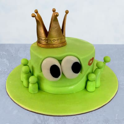 Greg the Frog cake - The Great British Bake Off | The Great British Bake Off