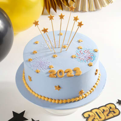 New Years Eve Cake Idea: Fondant New Years Eve Celebration Cake 🎉🎆 : r/ Cakes