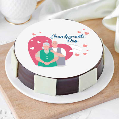 Download Grandmother Cake For Grandparents Day 1 Kg Gift Send Grandparent S Day Gifts Online Hd1117311 Igp Com