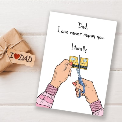 Buy Send Greeting Card I Can Never Repay You Online 