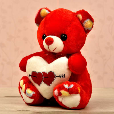 heart teddy box