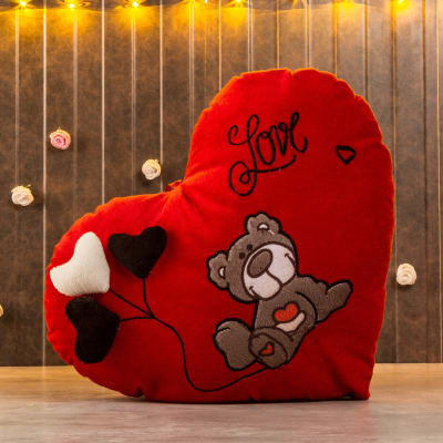 heart shaped soft toy