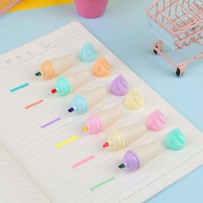 Buy/Send Highlighter Ice Cream Cute Set Of 6 Online | IGP | JVS1234375