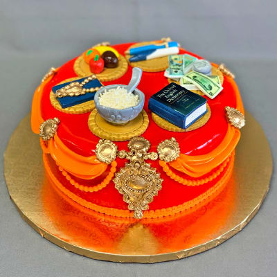 Bangle ceremony cake with... - Unique Sweet Cakes by Shirley | Facebook