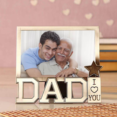 I Love You Dad Personalized Photo Frame Gift Send Home And Living Gifts Online L Igp Com