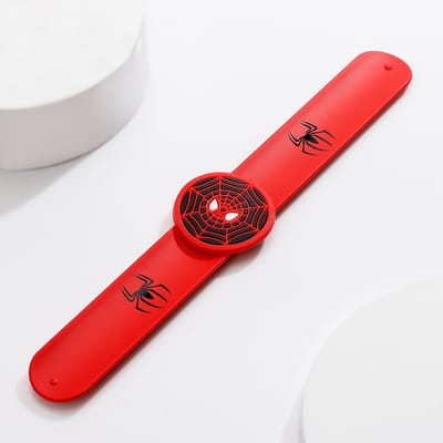 Smily Kiddos Fancy Slap band Robot Theme - Black main image 1