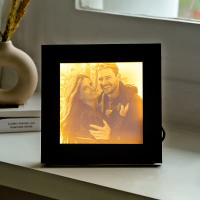 Illuminating Love - Personalized 3D LED Photo Frame