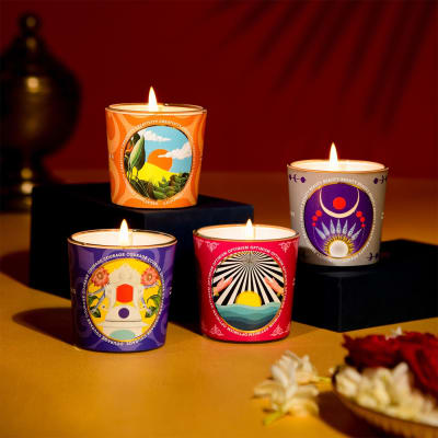 Illuminating Scented Votive Candles - Set Of 4