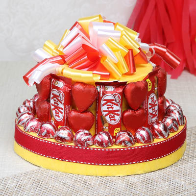 Buy Kitkat Love Cake Online - Best Deals | The Cakery Shop