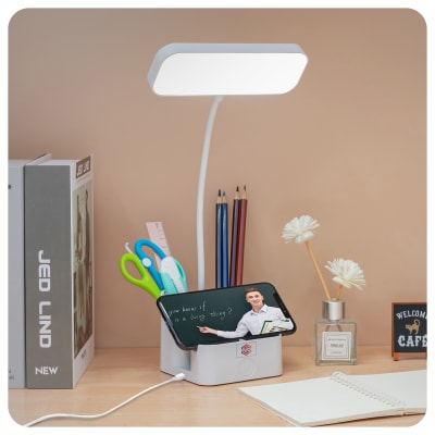 LED Desk Lamp With Storage Personalized: Gift/Send Business Gifts ...