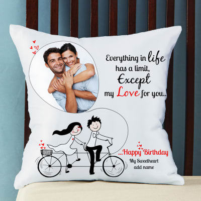 Cushion birthday clearance gift