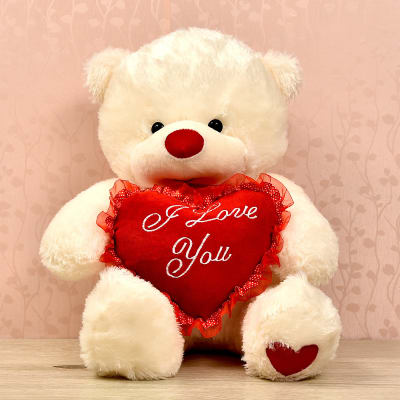 valentines teddy bear for her