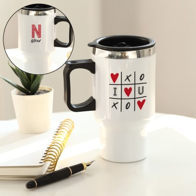 Love You Personalized Travel Mug