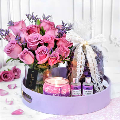 Lovely Lilac Dreams Hamper
