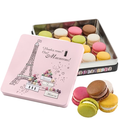 Buy/Send Macaron's gift box Voulez Vous Online | IGP | IP1121424