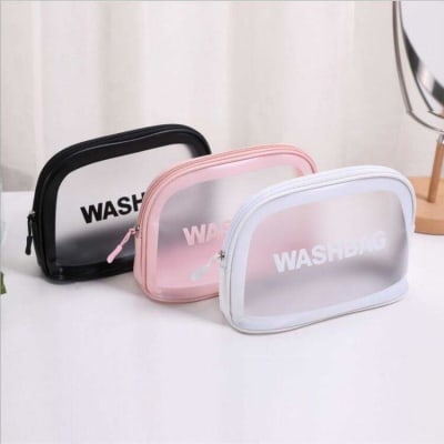 Buy Send Makeup Pouch Semi Transparent Single Piece Online 