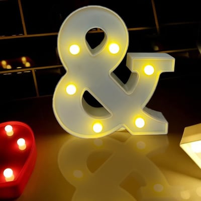 Marquee Light - Alphabet - Mini - Single Piece