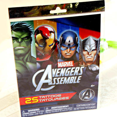 Marvel Avengers Assemble Tattoos For Kids: Gift/Send Toys and Games Gifts  Online US1030034 |