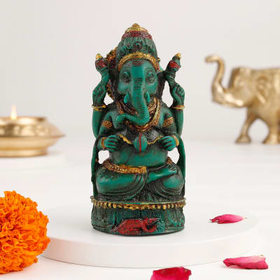 Buy/Send Musical Ganesha Idol Online | IGP | JVS1272702