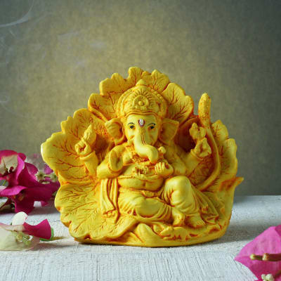 Patta Ganesha Resin Murti: Gift/Send Home and Living Gifts Online J11116884 |IGP.com