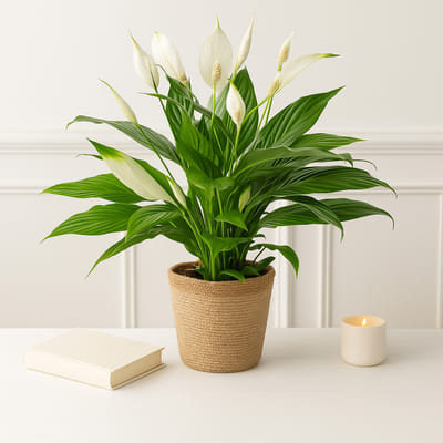 Buy/Send Peace Lily Plant Online | IGP | JVS1180106