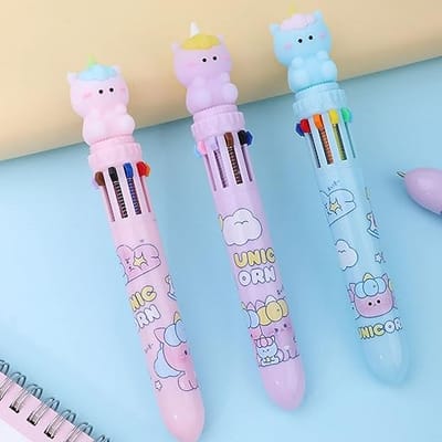 Buy/Send Pen - Multi Color - Unicorn - Assorted - Single Piece Online ...