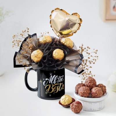 Personalized All The Best Mug And Chocolate Combo