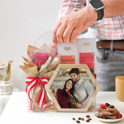 Personalized Anniversary Bliss Hamper