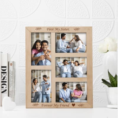 Personalized Memories With Sister Photo Frame