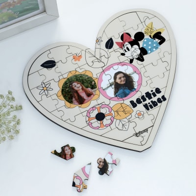 Personalized Minnie Mouse Bestie Puzzle