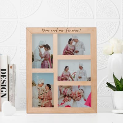 Personalized You And Me Forever Photo Frame