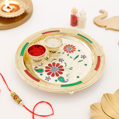 Buy Send Puja Thali Online 