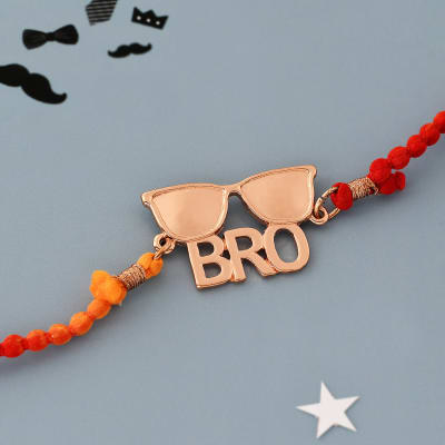 Quirky Cool Bro Modern Rakhi: Gift/Send Rakhi Gifts Online J11140885 |IGP.com