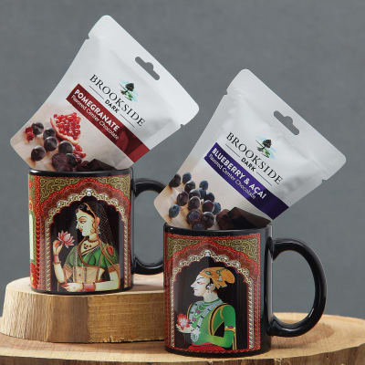 Raja Rani Personalized Mug Chocolate Hamper