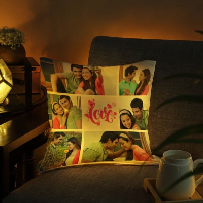 Personalised Cushions Customized Pillow Gift Led Cushions