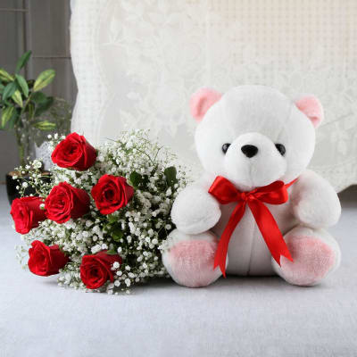 teddy bear roses delivery