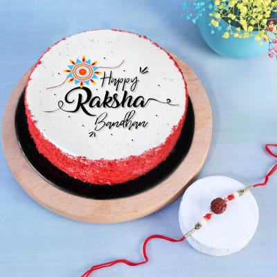 Surprise your Brother/Sister with Raksha Bandhan cakes in Gurgaon
