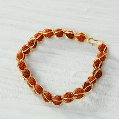 Rudraksha Bracelet Rakhi