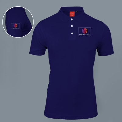 Scott Young Polo T shirt for Men Navy Blue : Gift/Send Business Gifts ...