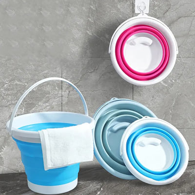 Buy/Send Silicone Foldable Bucket - Assorted - Single Piece Online ...