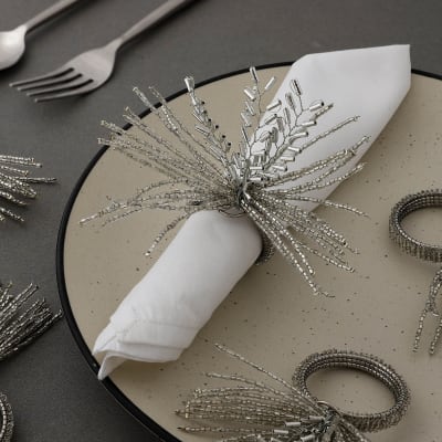 Decorative shop napkin rings