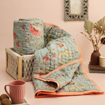 Sleep Tight Jaipuri Cotton Single Quilt