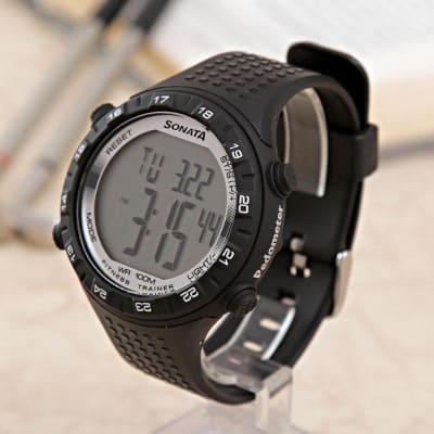 sonata digital watches for men