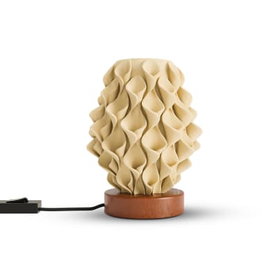 Sustainable & Eco-friendly 3D printed Tulip Table lamp