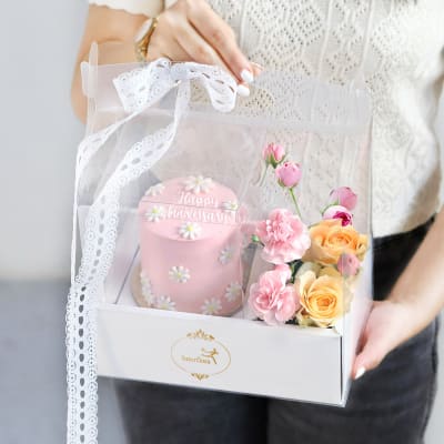 Sweet And Floral Celebration Anniversary Hamper