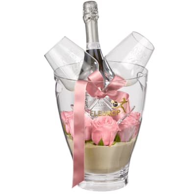 Sweet & Chic: Prosecco Albino Armani DOC 75 cl incl. ice bucket and two  