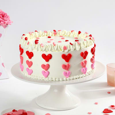 Buy/Send Sweetheart Valentines Cake 500 gm Online | IGP | JVS1200017