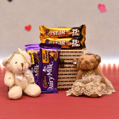 chocolates with teddy